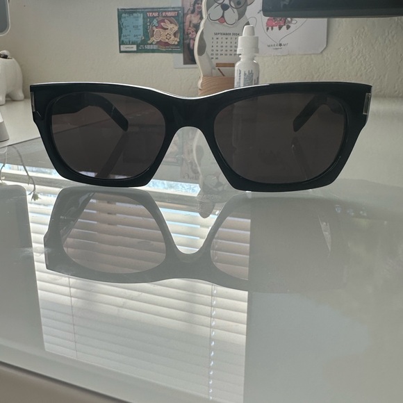 YSL Saint Laurent 402 Square Sunglasses 54mm - Picture 3 of 5